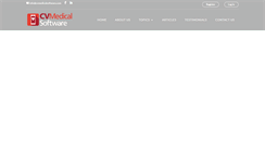 Desktop Screenshot of cvmedicalsoftware.com
